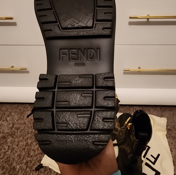 Fendi Lace Up Boots - Picture 7 of 8